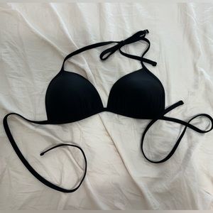 Aerie black bikini top